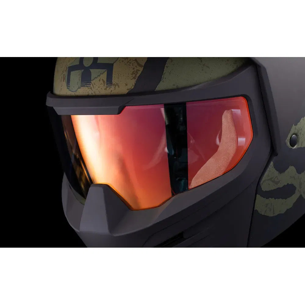 Cascos Elsinore Magnacross Verde de Icon