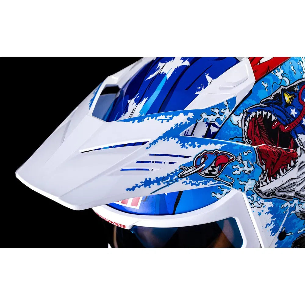 Casco Elsinore American Basstard - Azul