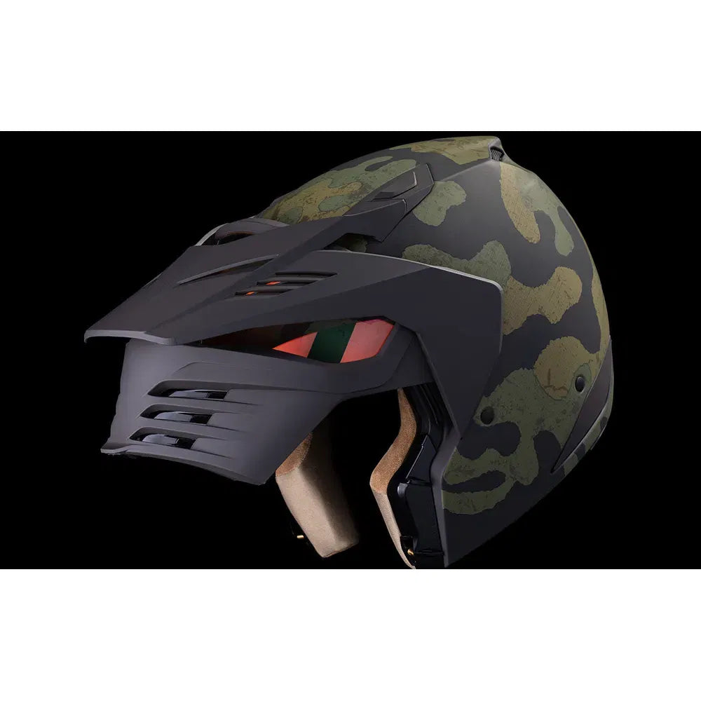 Cascos Elsinore Magnacross Verde de Icon