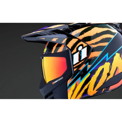 Casco Icon Elsinore Rad Dawn - Naranja