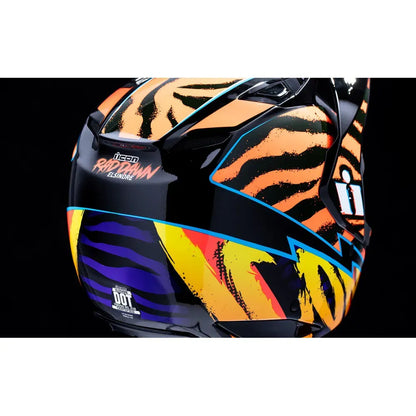 Casco Icon Elsinore Rad Dawn - Naranja