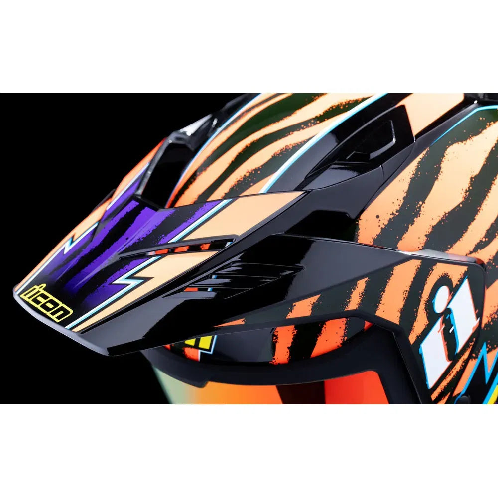 Casco Icon Elsinore Rad Dawn - Naranja