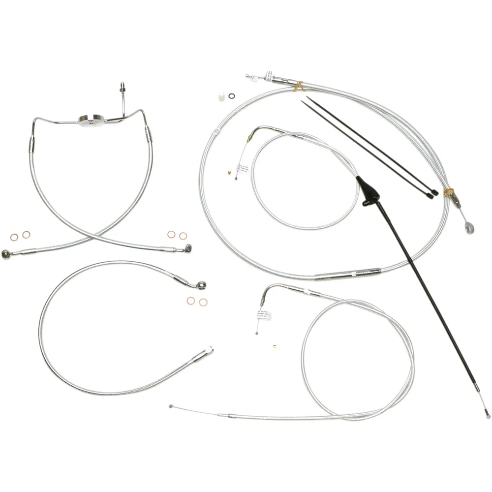 Kit de instalación de manillar de diseñador Sterling Chromite II® - Kit de instalación de manillar de diseñador Sterling Chromite II® - 10" - FLH '07
