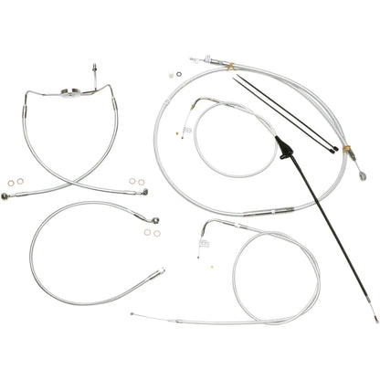 Kit de instalación de manillar de diseñador Sterling Chromite II® - Kit de instalación de manillar de diseñador Sterling Chromite II® - 10" - FLH '07