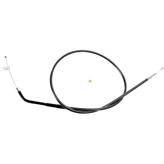 Cable trenzado de ralentí/acelerador Black Pearl™: ralentí - Cable de ralentí trenzado Black Pearl™ - 37-7/8"