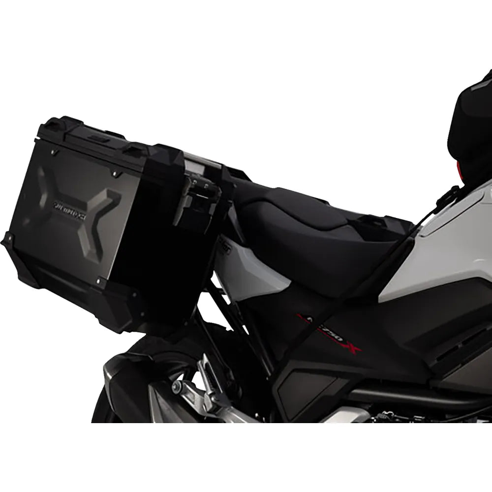 TRAX ADV Aluminum Case System - Black - Honda NC750 '16-'20