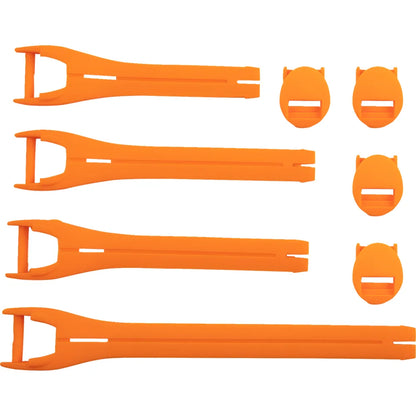 Kit de correas para botas - Kit de correas para botas Qualifier - Naranja - Talla 10-15