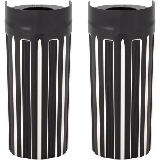 Cubiertas Suspension Delantera Arlen Ness 10 Gauge Negro Anodizado +2" FLHT