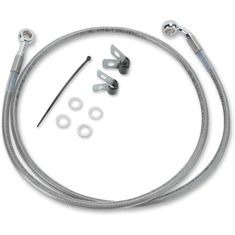 Línea de Freno Delantero  de 6" de Acero Inoxidable