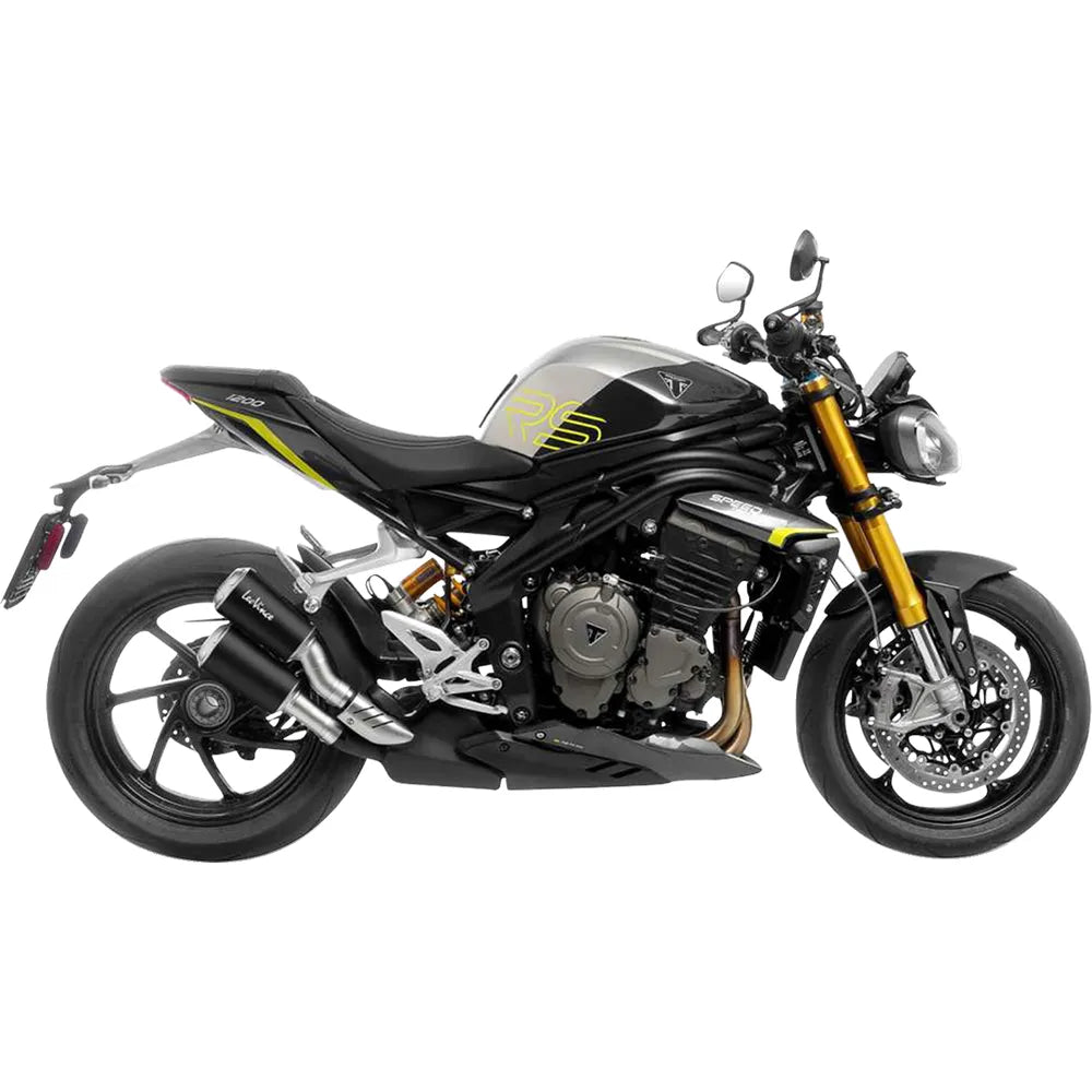 Silenciador Slip-On LV-10 Black Edition - Silenciador Slip-On LV-10 Black Edition - Triumph Speed Triple 1200 RR/RS/RX