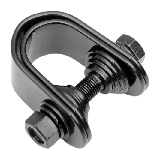 Mini Speedometer/Tachometer Clamp - For 1"/1.25" Tube - Gloss Black