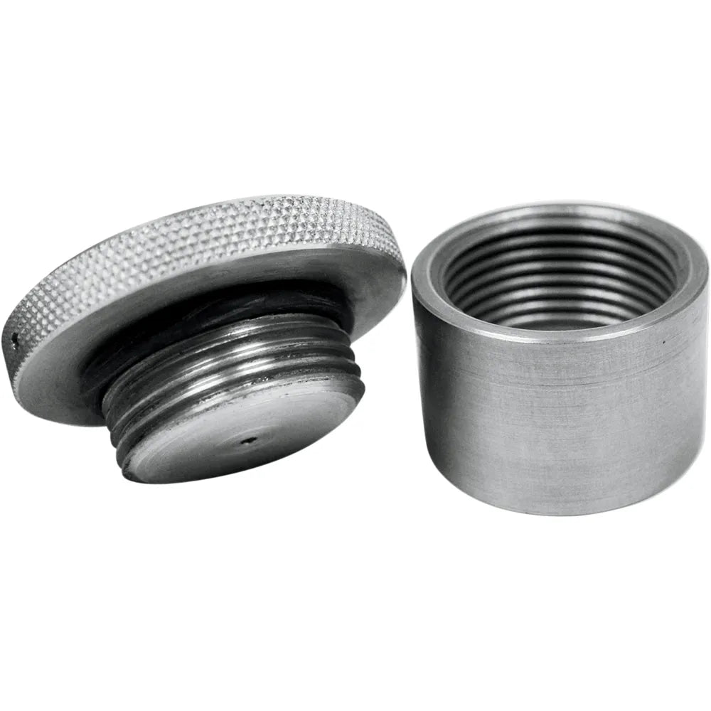 Gas Cap with Weld-on Bung - Steel