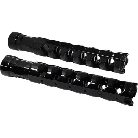 Muzzle Break Footpeg - Black - Rigid