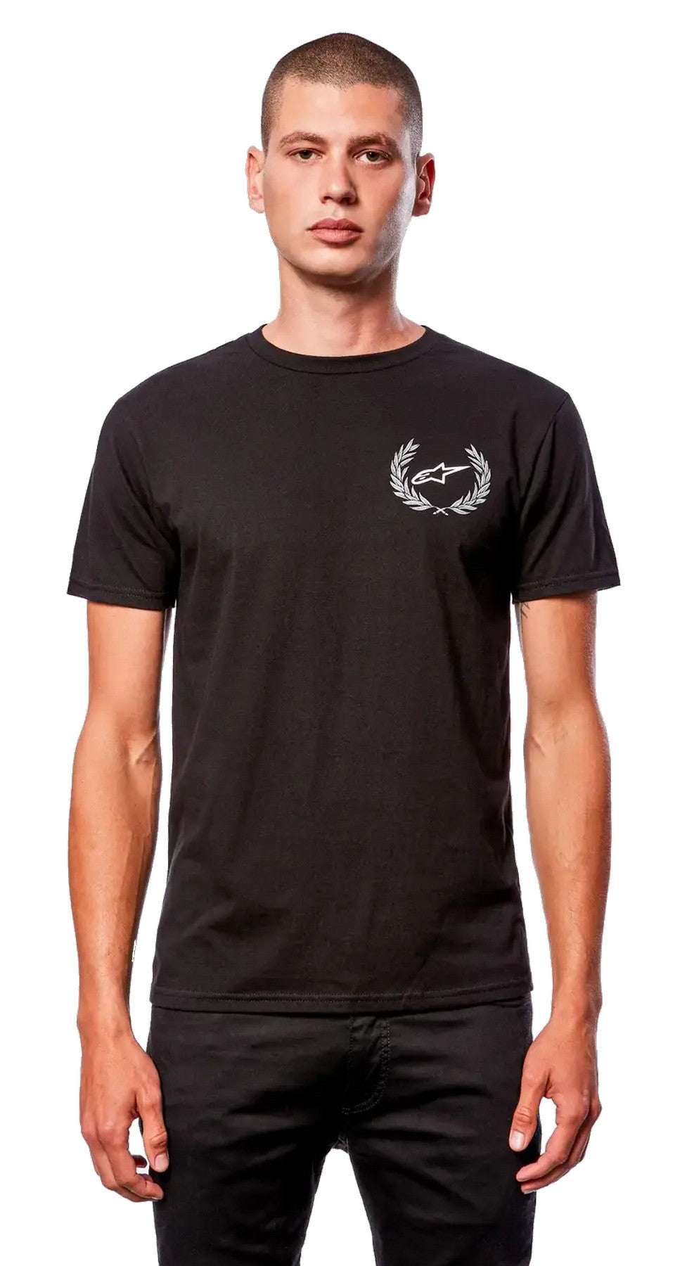 Playera Alpinestars Wreath - Negro