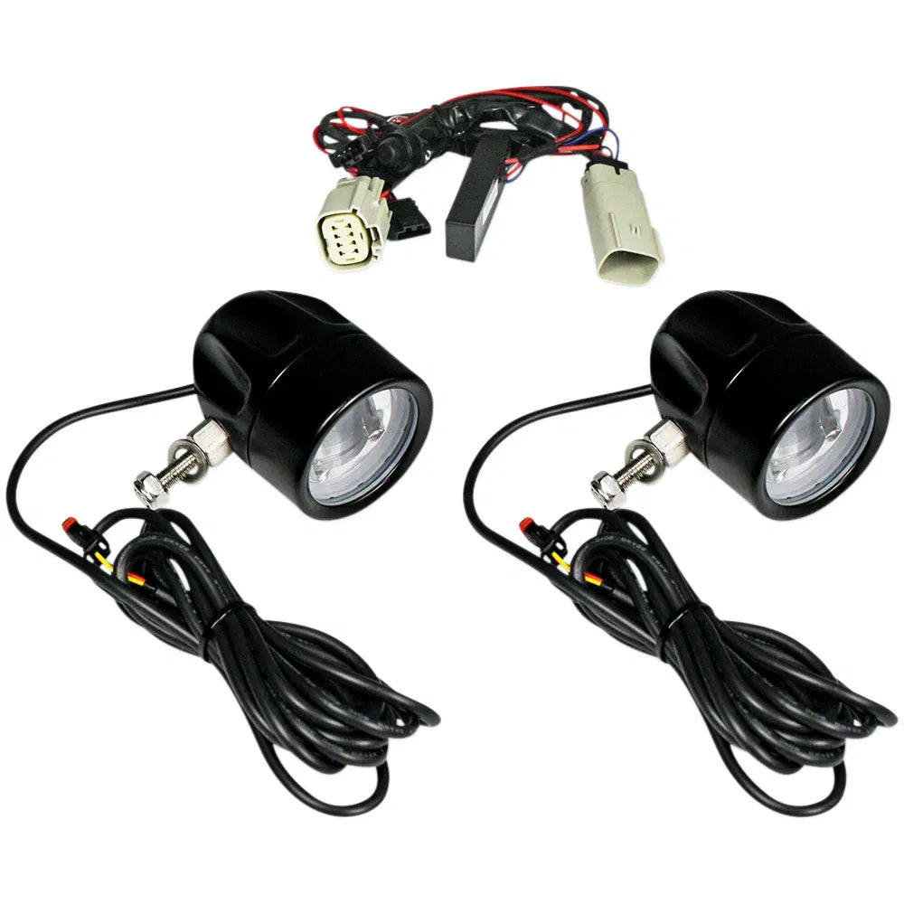 LED Fog Light - Trike - Black