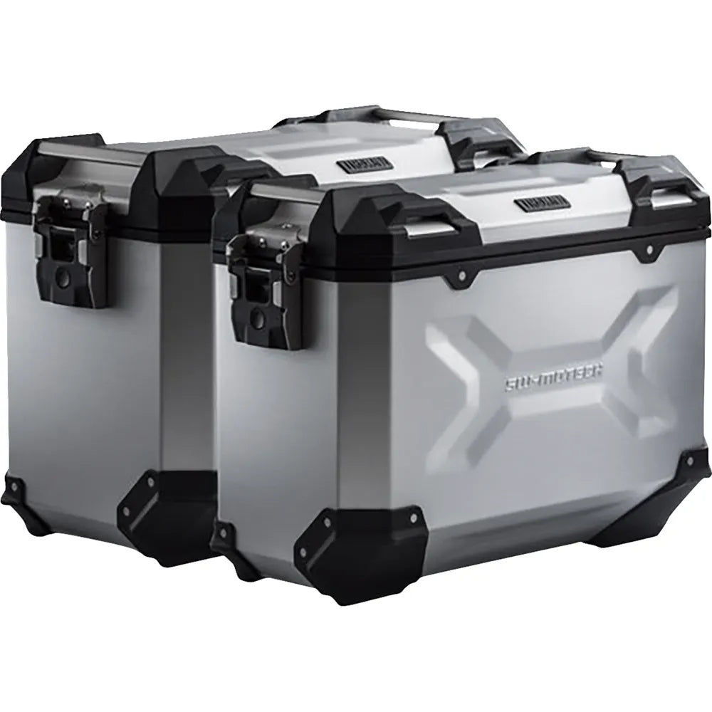 TRAX ADV Aluminum Case System - Silver - Triumph Tiger Explorer 1200 '22-'24