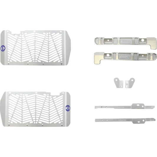 Protectores de radiador Billet - Protectores de radiador Billet - Plata - Honda