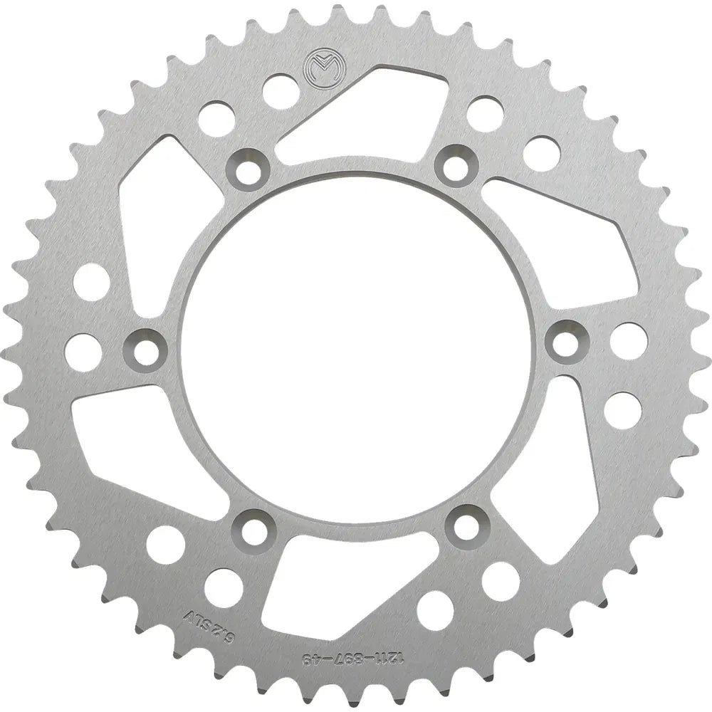 Piñón trasero de aluminio - Piñón trasero - Aluminio - 49 dientes - Plata - Husaberg/Husqvarna/KTM