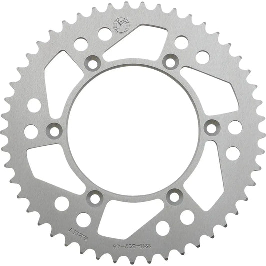 Piñón trasero de aluminio - Piñón trasero - Aluminio - 49 dientes - Plata - Husaberg/Husqvarna/KTM