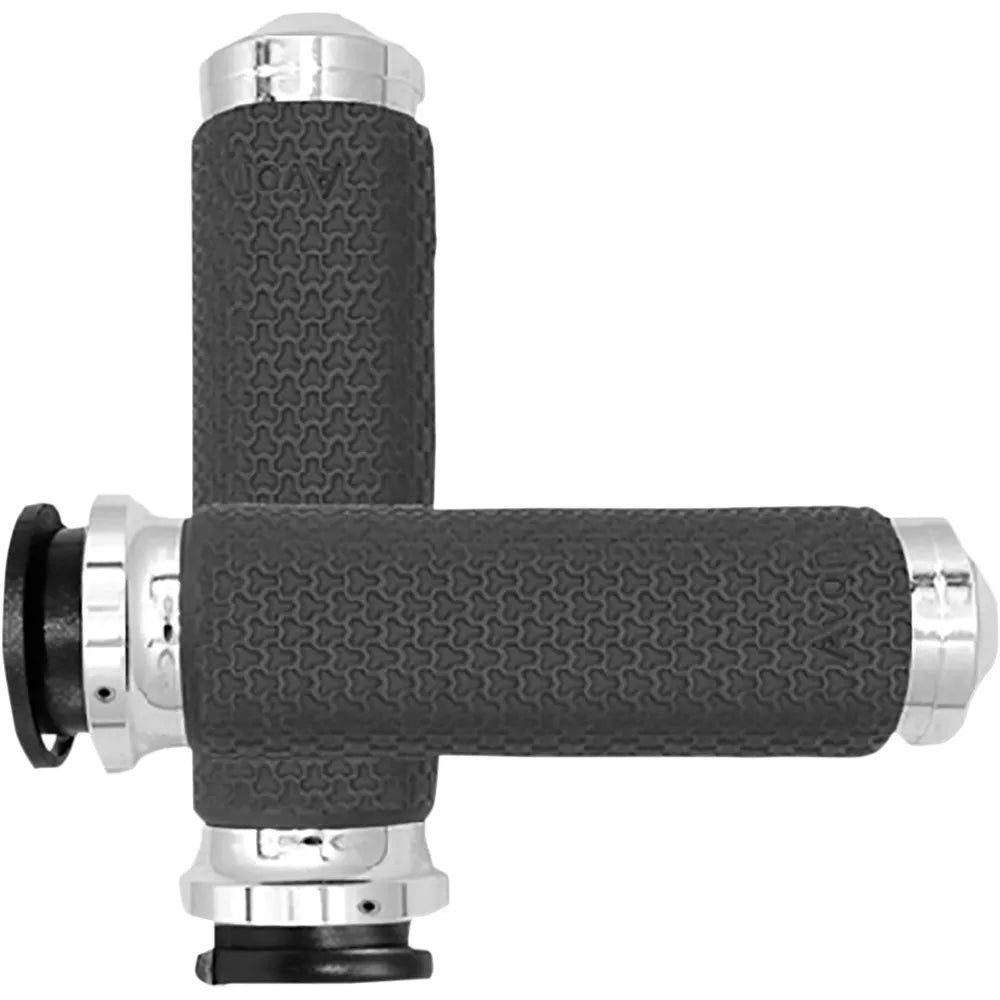 Grips - Memory Foam - Medium - Chrome