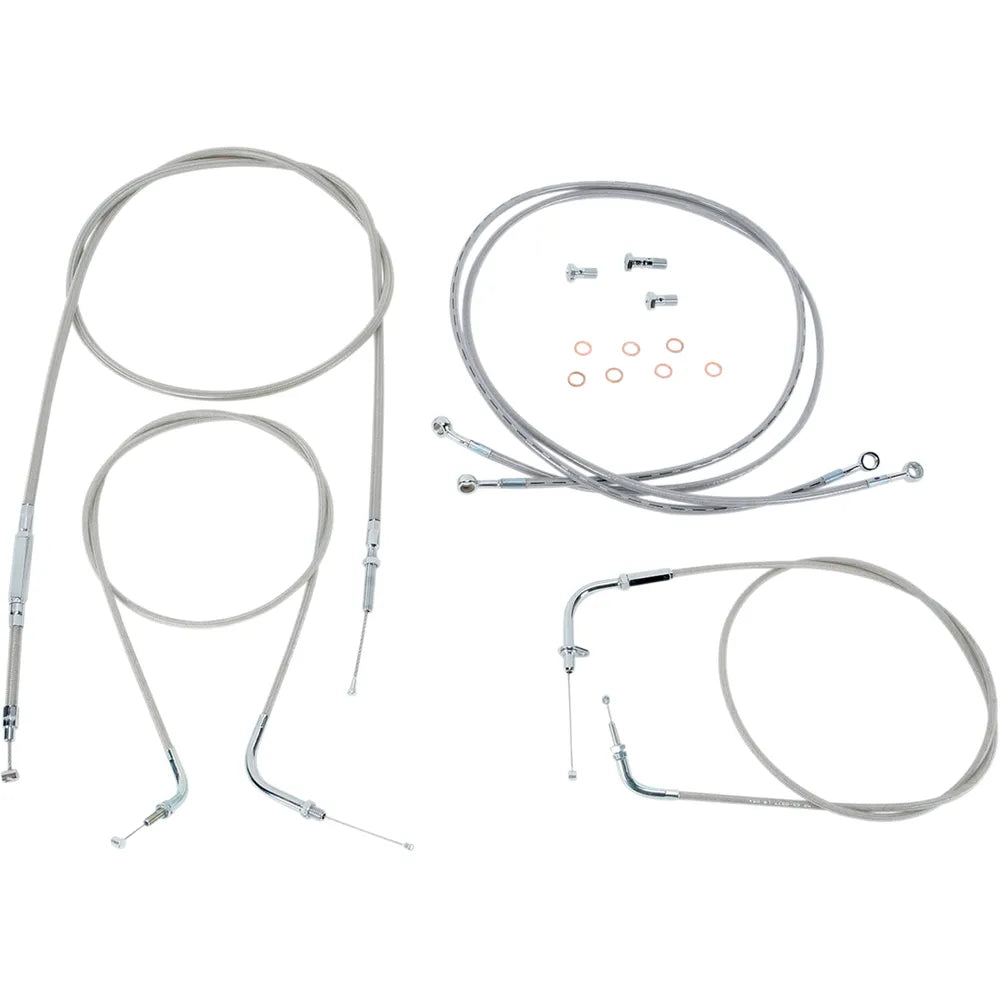 Cable Line Kit - 15" - 17" - XVS1300 - Stainless Steel