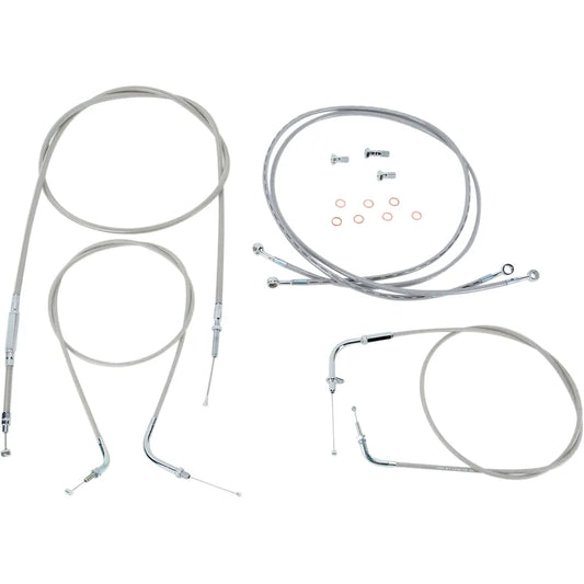 Cable Line Kit - 15" - 17" - XVS1300 - Stainless Steel