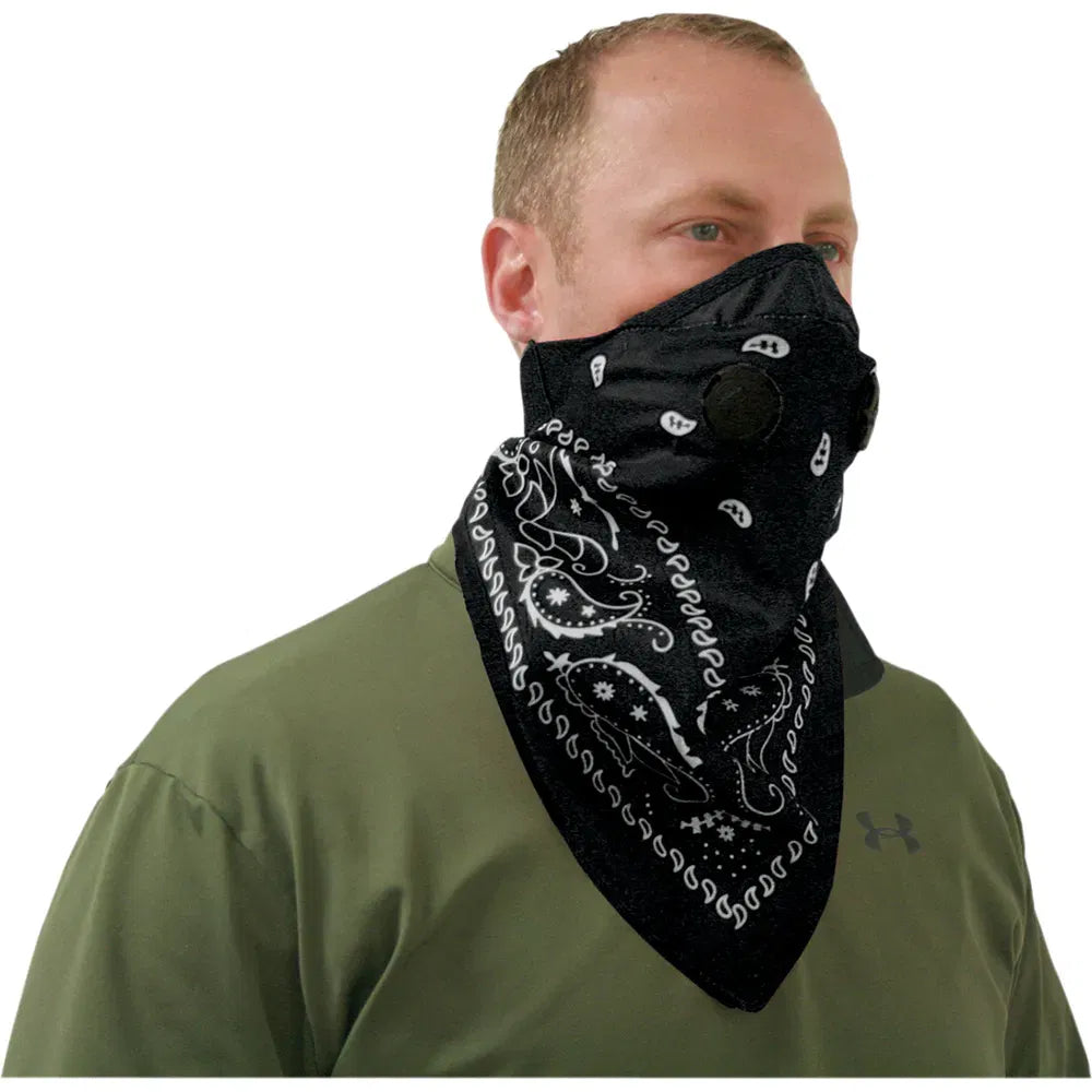 Bandana  Dust Mask - Black