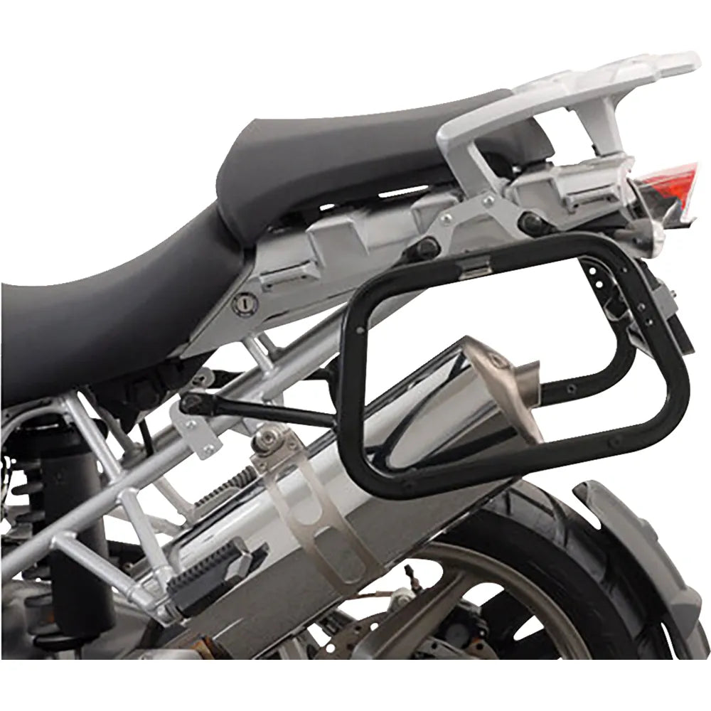 TRAX ADV Aluminum Case System - Black - BMW R 1200 GS '04-'13