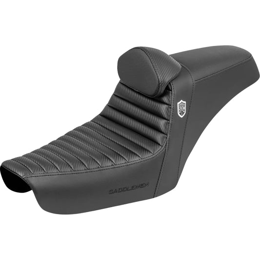 Asientos elevadores Gripper - Asiento elevador - Gripper - Negro - con respaldo - FXD '96-'03