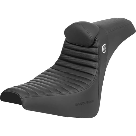 Asiento Saddlemen Pro Series SDC Performance Grip W Tuck-n-Roll/Carbon Fiber Gripper FX '18-'24