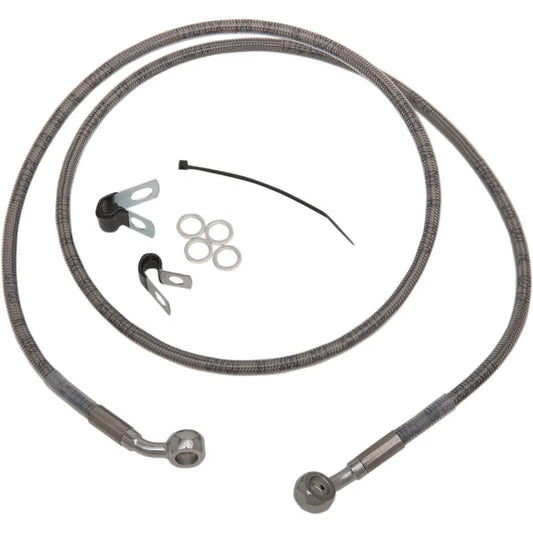 Línea de Freno Delantero de 8" de Acero Inoxidable