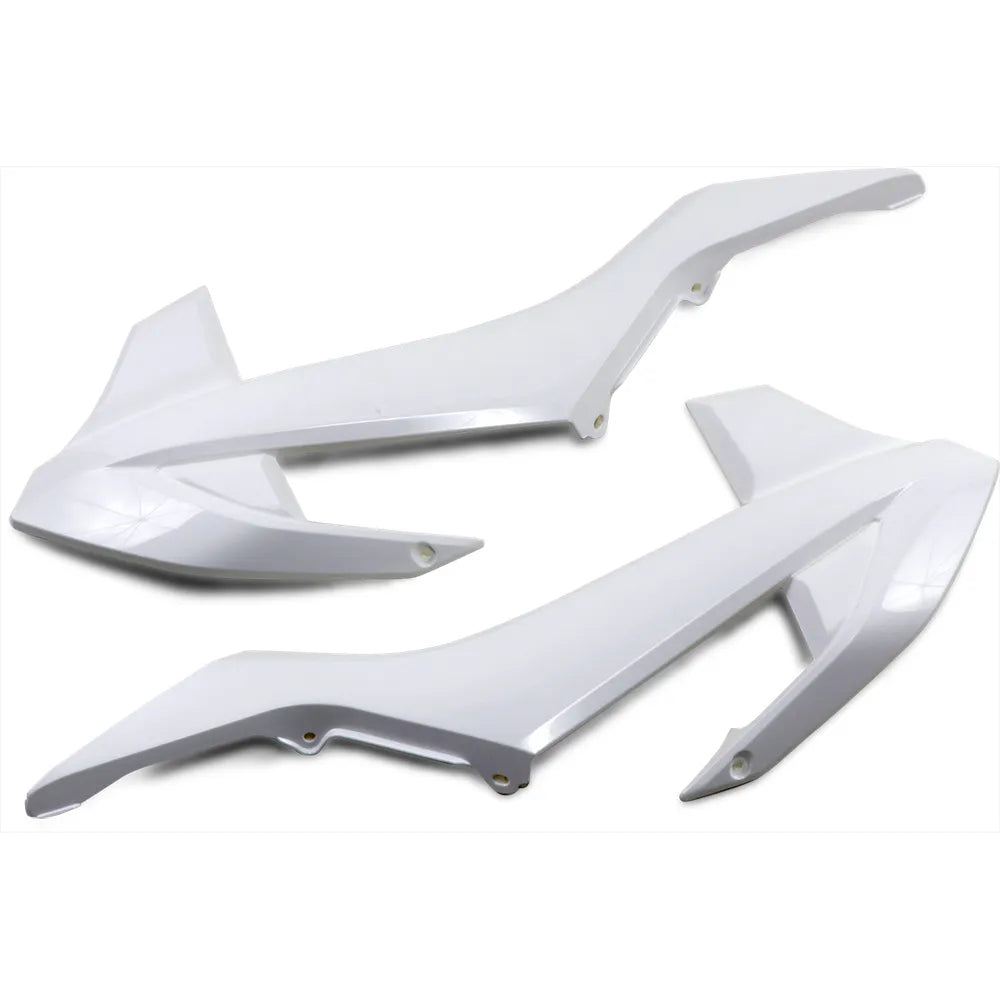 Radiator Shrouds - White - SX 65