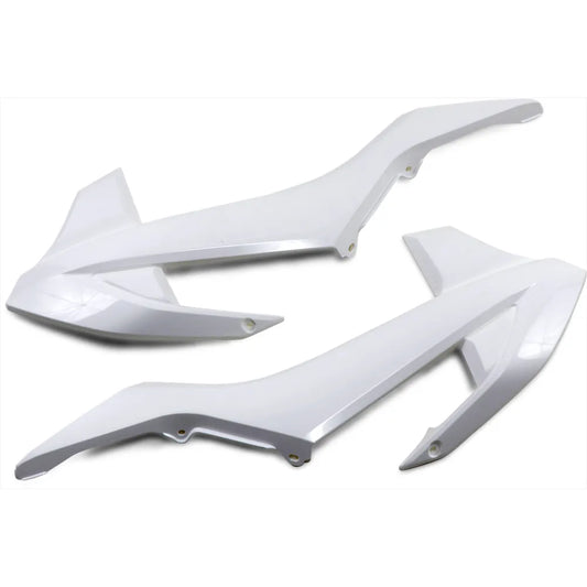 Radiator Shrouds - White - SX 65