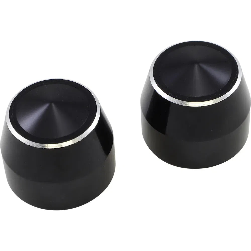 Tapa de eje delantero Elite - Tapas de eje - Elite - Negro - 25 mm - Par