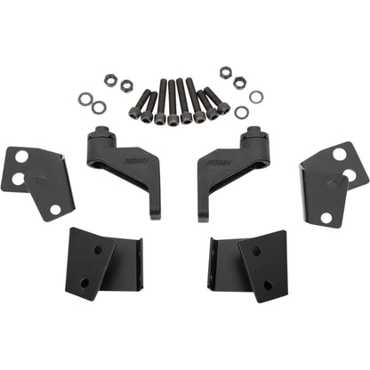 Adaptador de espejo lateral con opción de montaje plano para jaulas antivuelco Polaris Pro-Fit