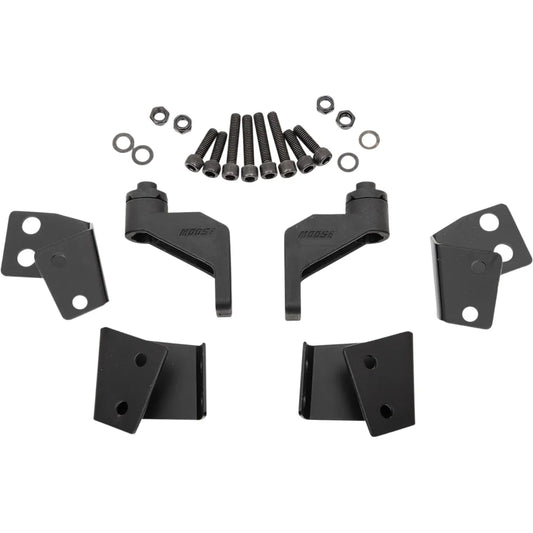 Adaptador de espejo lateral con opción de montaje plano para jaulas antivuelco Polaris Pro-Fit