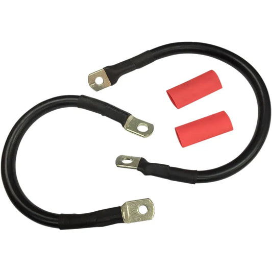 Black Battery Cable Set - '89-'08 ST