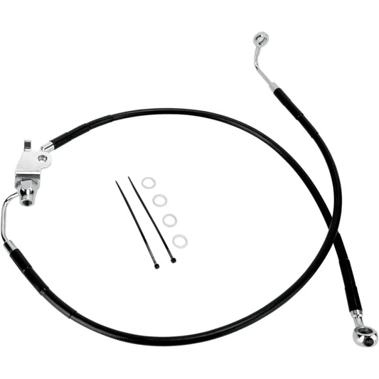 Brake Line - Rear - XL '04-'13 - Black