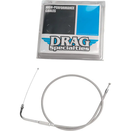 30" Braided Throttle Cable