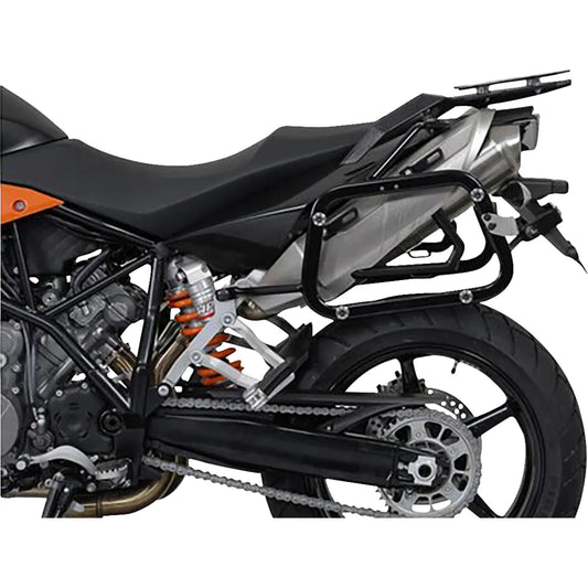 TRAX ADV Aluminum Case System - Black - KTM Super Moto 950/SMR 990/SMT 990 '05-'13