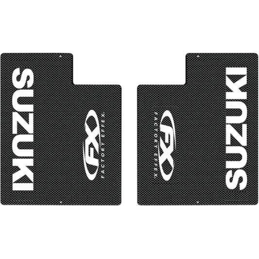 Carbon Fiber Fork Shield - Suzuki
