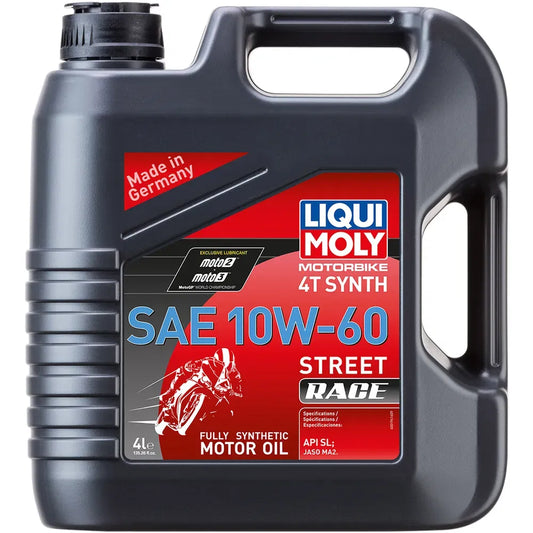 Street Race Synthetic 4T Oil - 10W-60 - 4 L