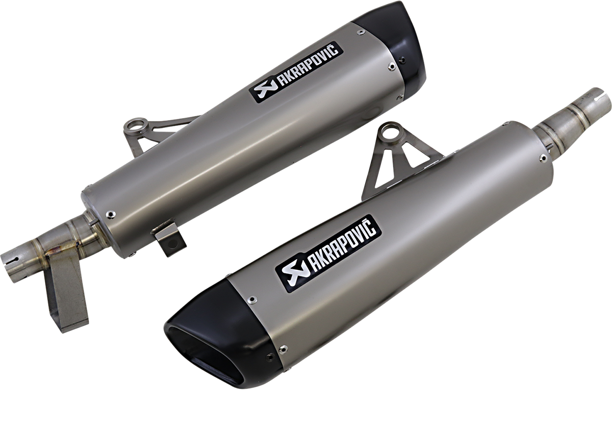 Escape Akrapovic - Titanium Mufflers