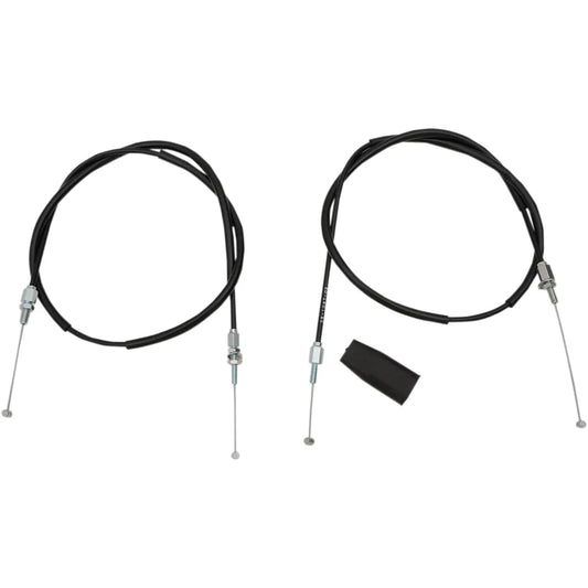 Cable del acelerador de vinilo negro - Cable del acelerador de vinilo negro - 36-1/4" - Honda