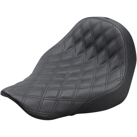 Renegade Solo Seat - Lattice Stitched - Black851