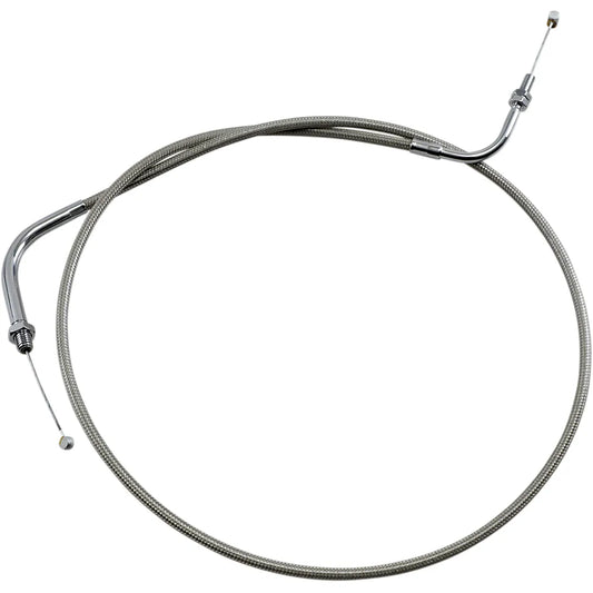Throttle Cable - Push - Yamaha - Stainless Steel