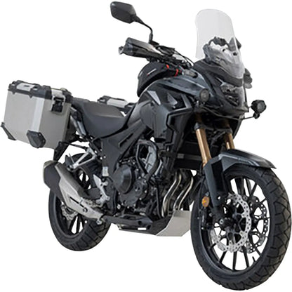 TRAX ADV Aluminum Case System - Silver - Honda CB/CBR/NX 500 '13-'24