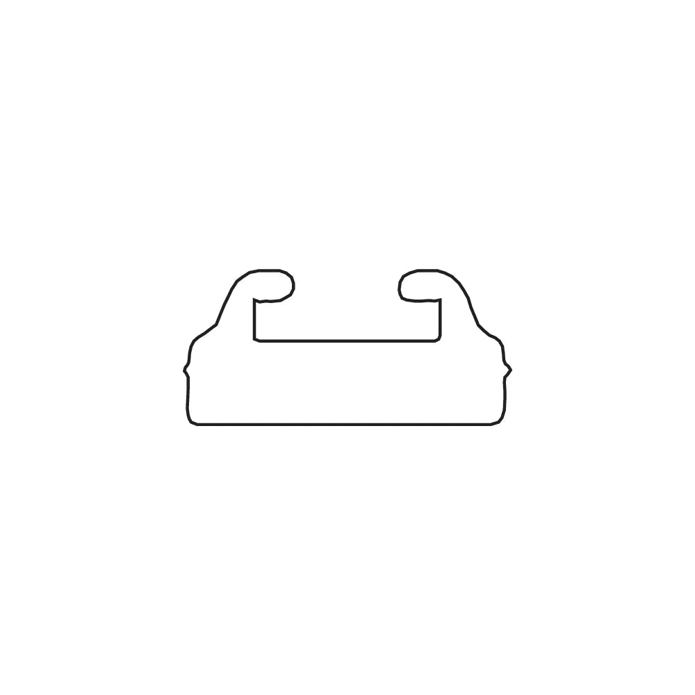 Replacement Slide - Black - Length 43.50"