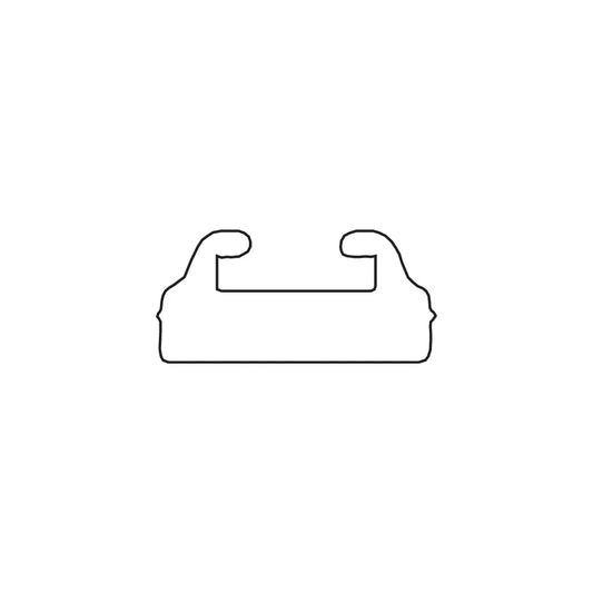Replacement Slide - Black - Length 43.50"