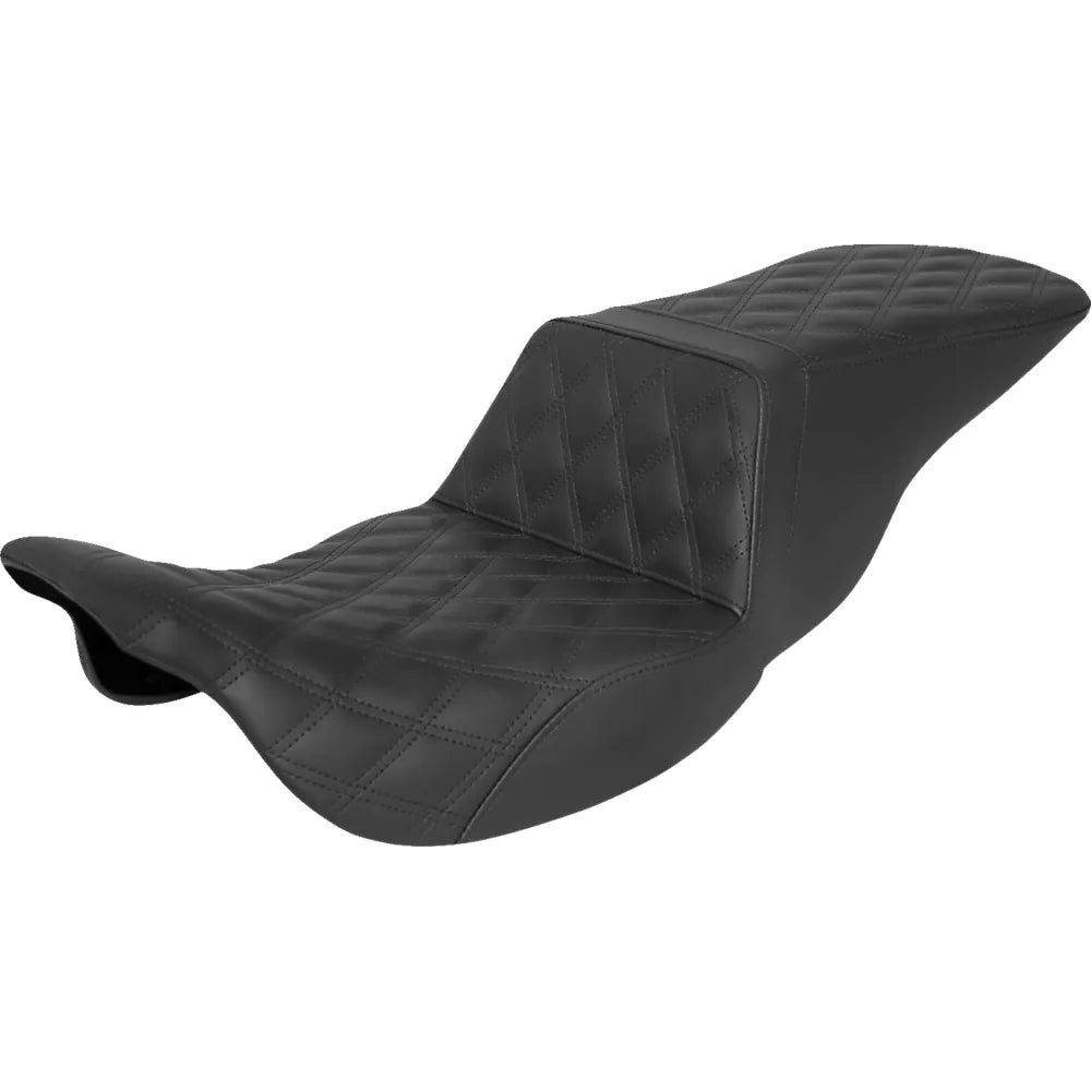 Asiento subido Tour - Asiento subido Tour - Costura de celosía completa - Negro - FL '08-'24